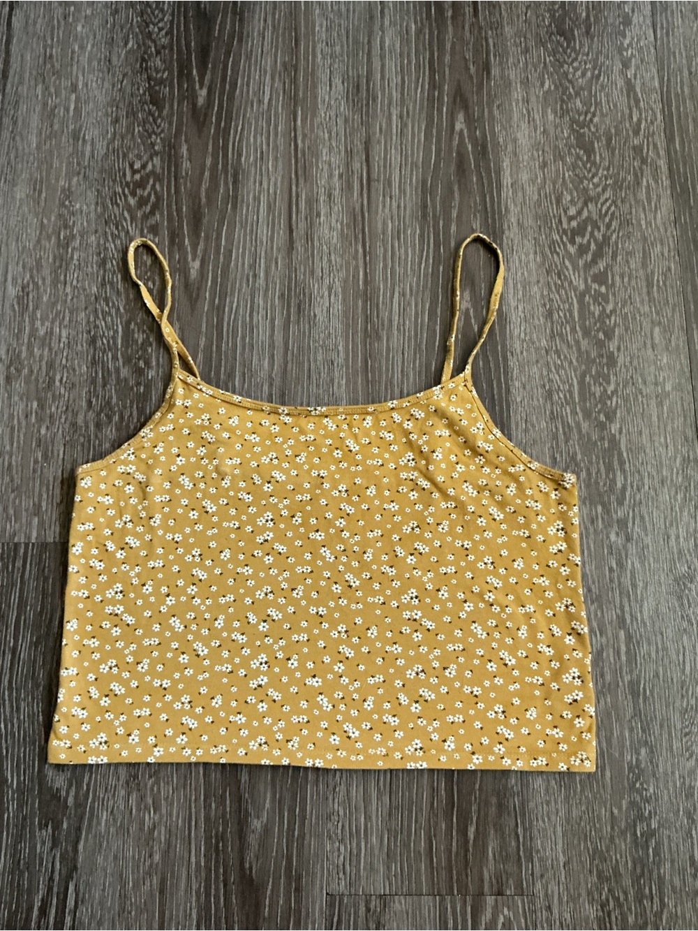 Women’s Yellow Floral Cami
